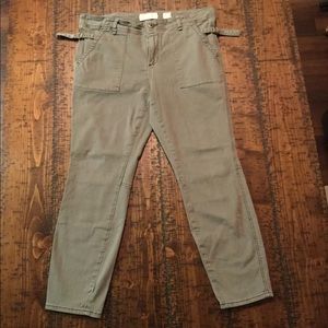 Hei Hei olive pants, size 30P